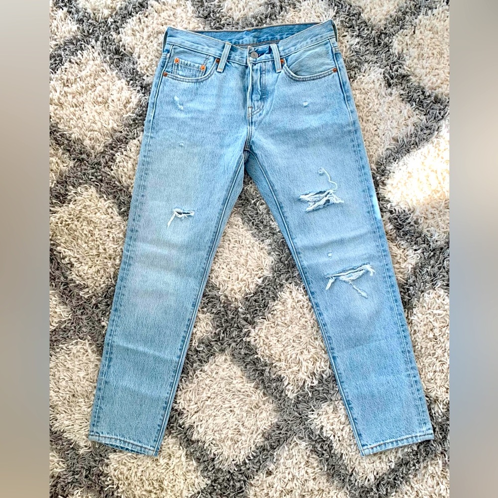 LEVI'S 501 Taper in So Called Life color -  Sold Out size W24 L28